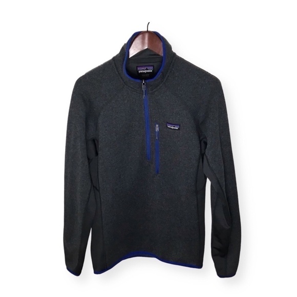 Patagonia Performance Better Sweater 1/4-Zip in Forge Grey Size Small. - Picture 1 of 8